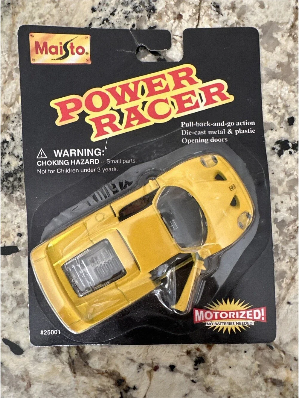 2x Maisto Power Racers A Ferrari & A Porsche NEW + FAST SHIPPING